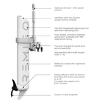 technical drawing of the electric outboard RemigoOne GO
