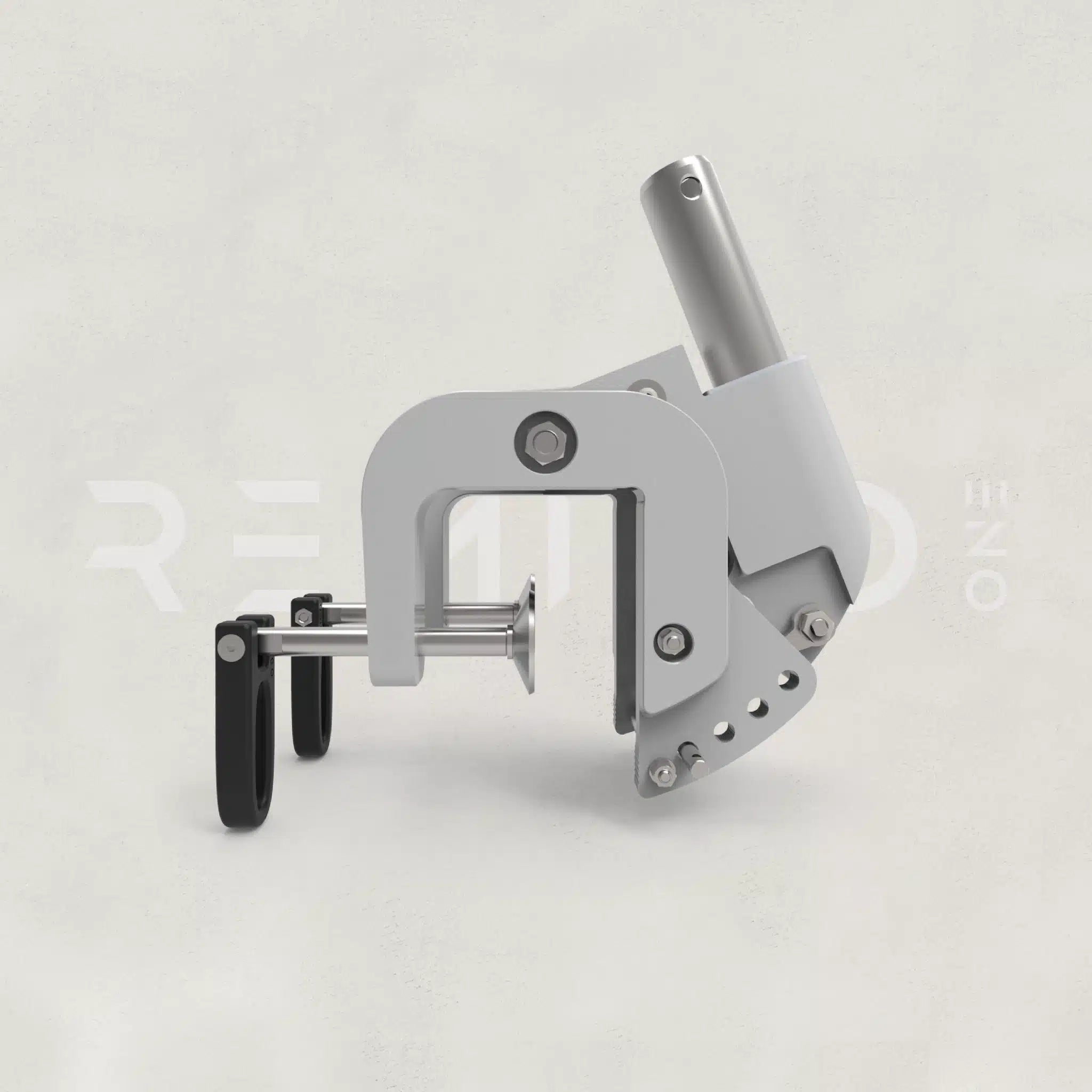 Metal transom bracket for remigo